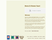 Tablet Screenshot of horseandgroomcourt.co.uk
